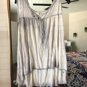 Free people grey top